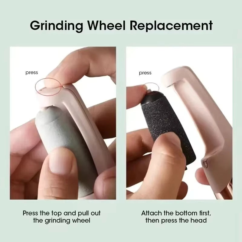 Kit de pédicure électrique pour éliminer les callosités et hydrater les pieds secs